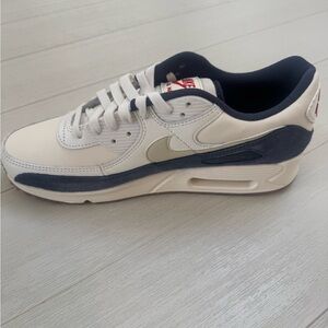 Nike Off-White and Navy Air Max 90